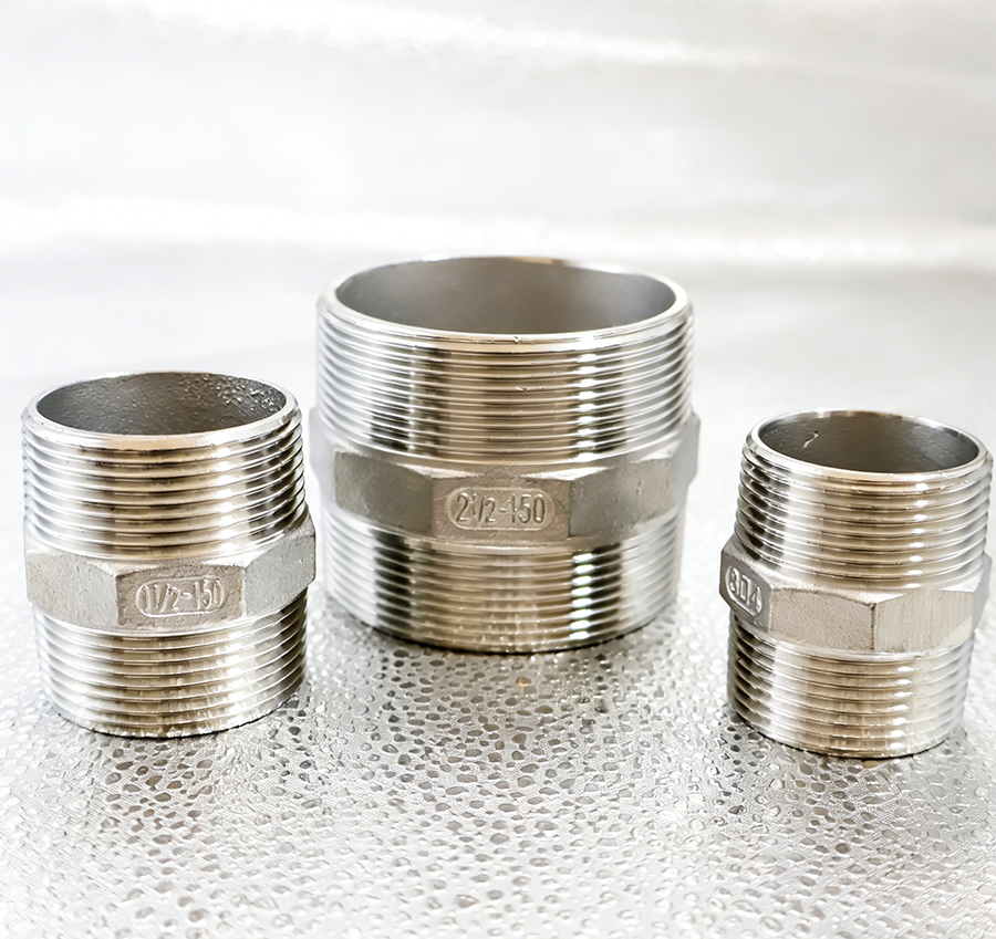 Hexagonal outer thread